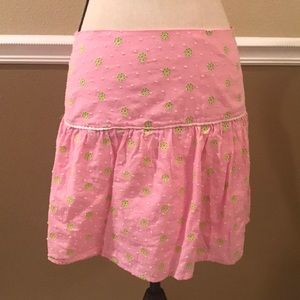Lilly Pulitzer pink skirt